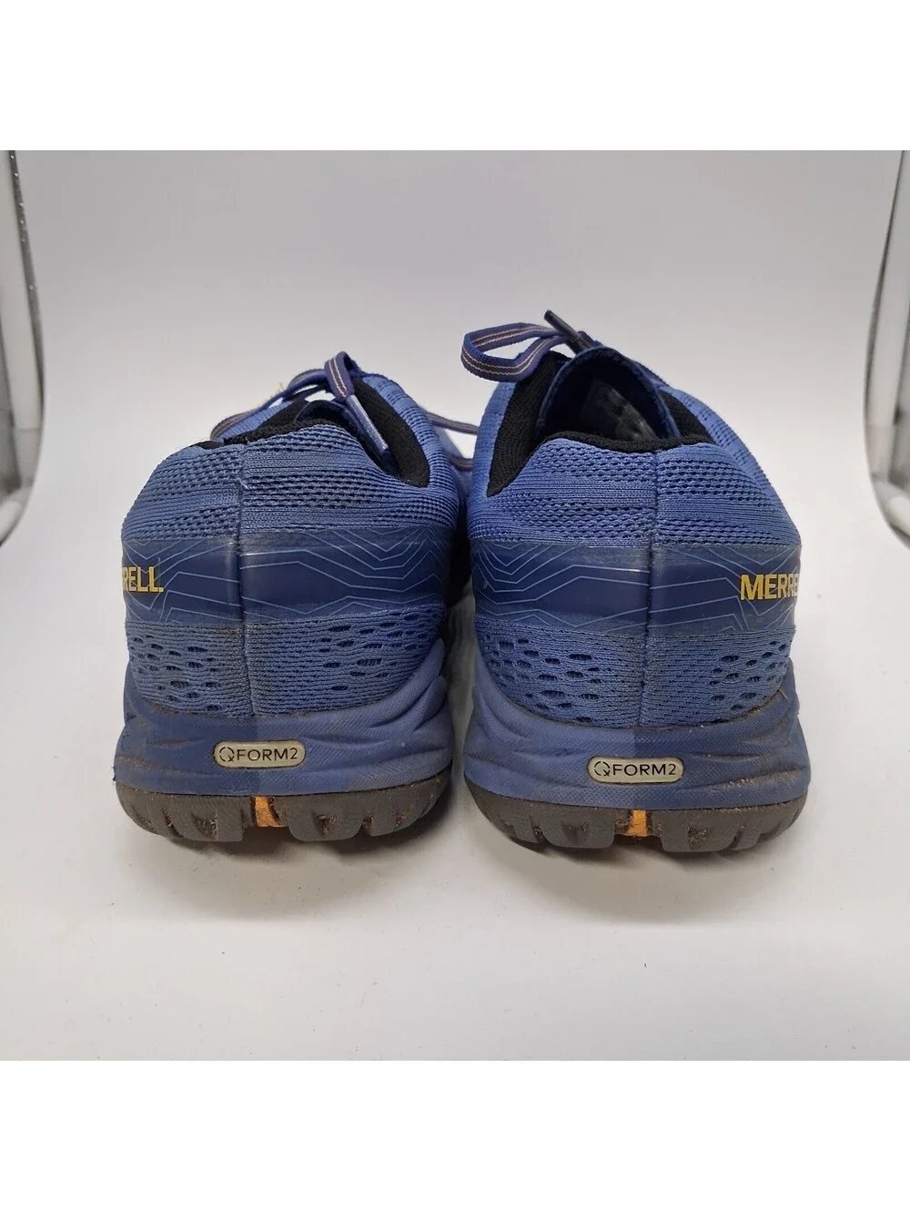 Merrell Astrela Aura Womens 10 Wide Blue Trail Running Hiking Shoes J12390
